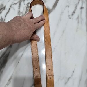 Tan Leather Shoulder Bag Strap